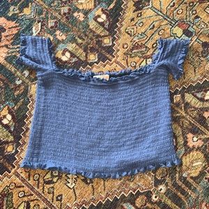 Gianni Bini off the shoulder crop top